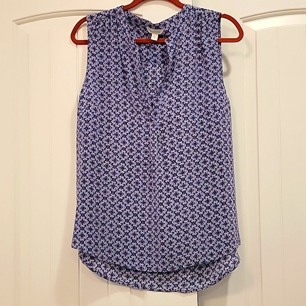 Garnet Hill silk tunic